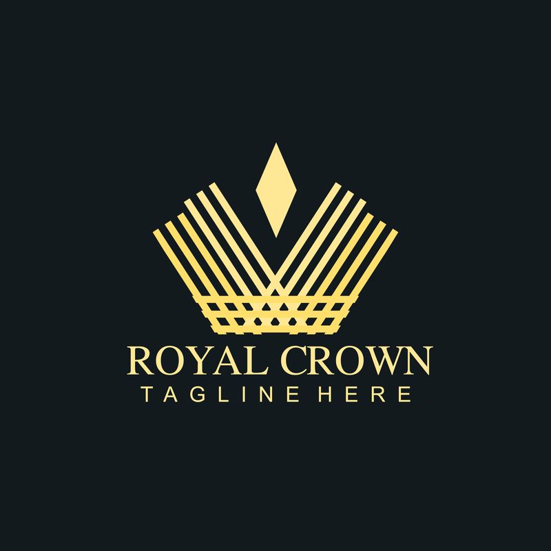 豪华标识系列-精品酒店、度假村、餐厅、皇室、维多利亚身份、酒店、纹章、时尚、VIP、俱乐部、教育标识全矢量标识模板设计-矢量图解