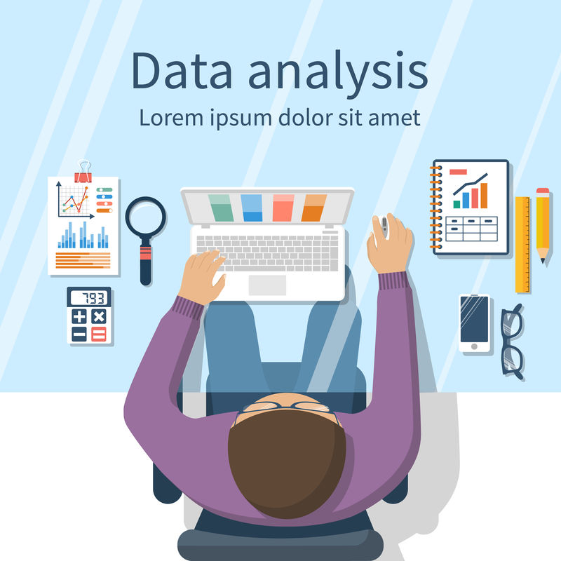 商人与笔记本电脑