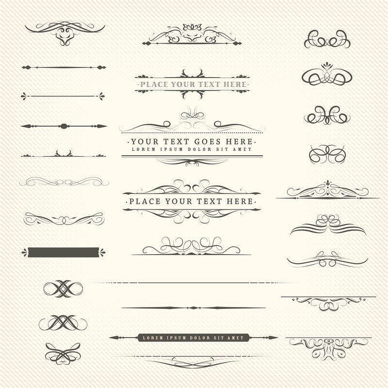 复古装饰品套装