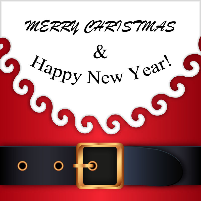 红色圣诞老人套装,