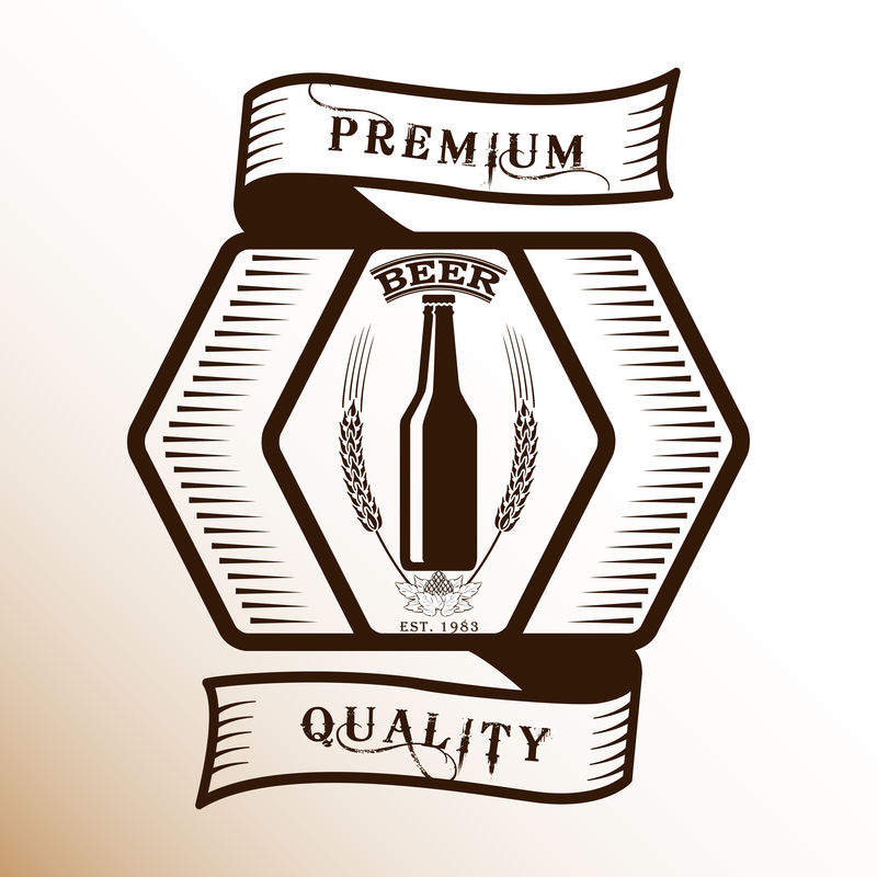 酒单设计-玻璃瓶-葡萄酒图标-酒精饮料-饮料-菜单矢量图