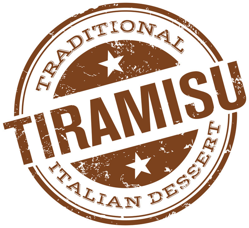 传统提拉米苏邮票