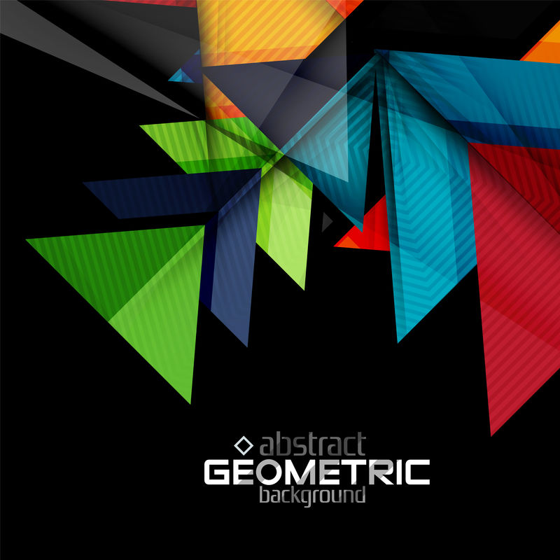 黑色纹理纸几何图形