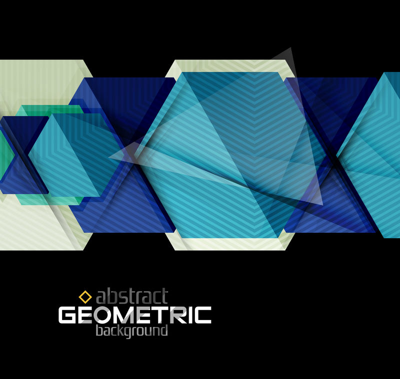 黑色纹理纸几何图形