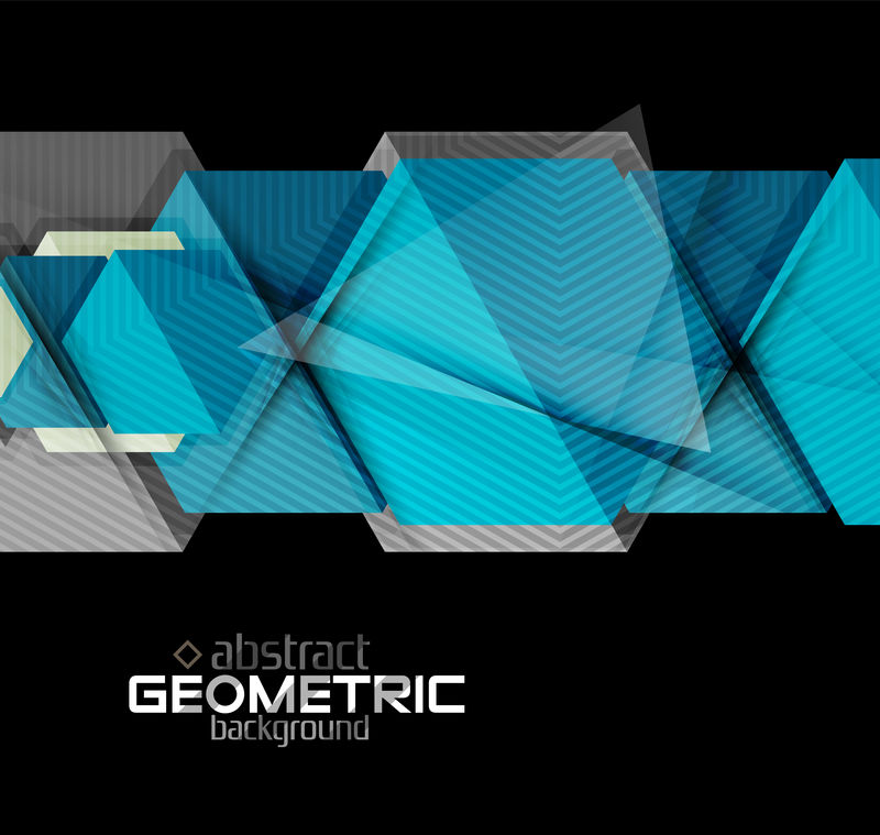 黑色纹理纸几何图形