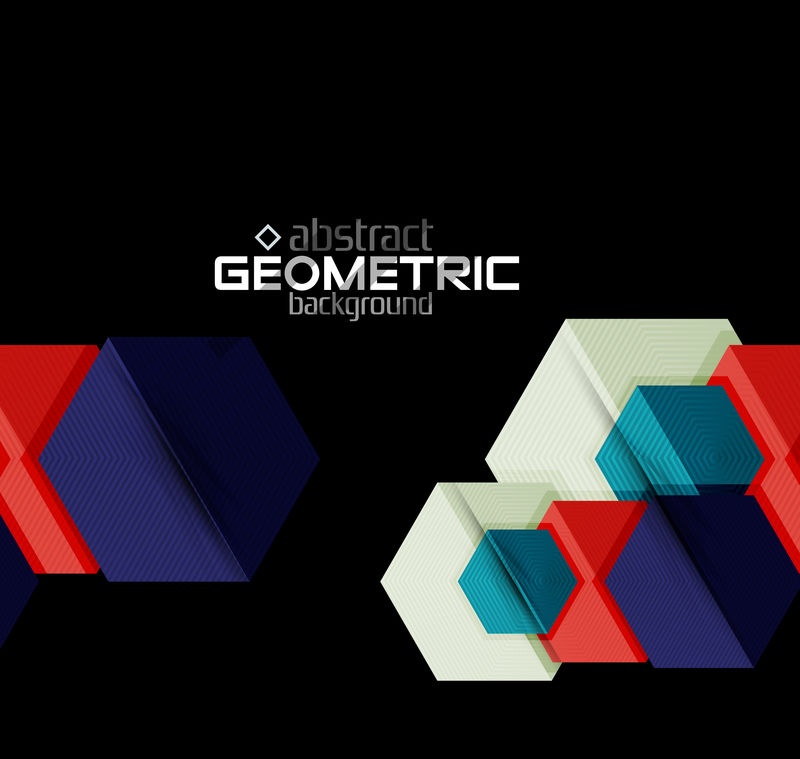黑色纹理纸几何图形
