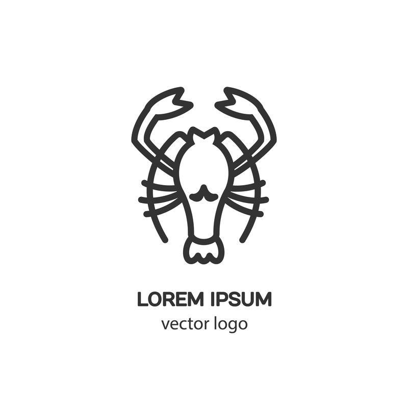 矢量标识设计模板。