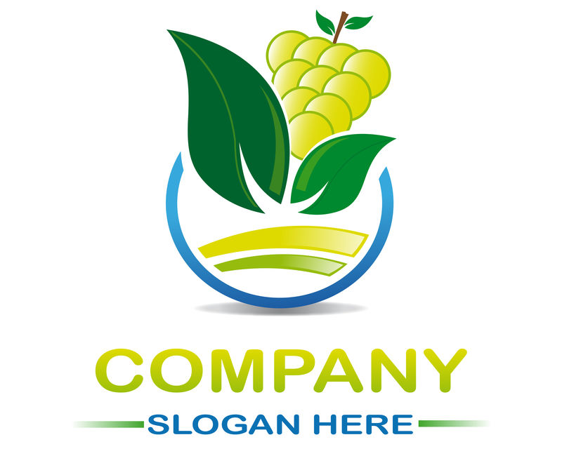 矢量有机食品标签