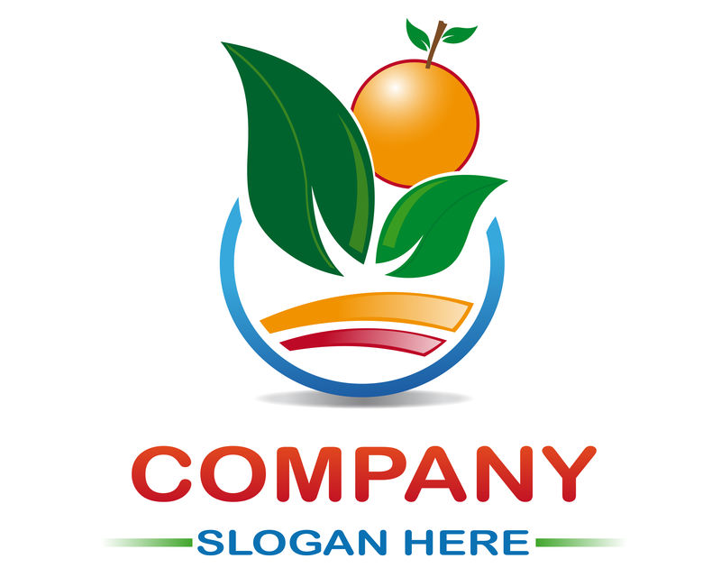 矢量有机食品标签