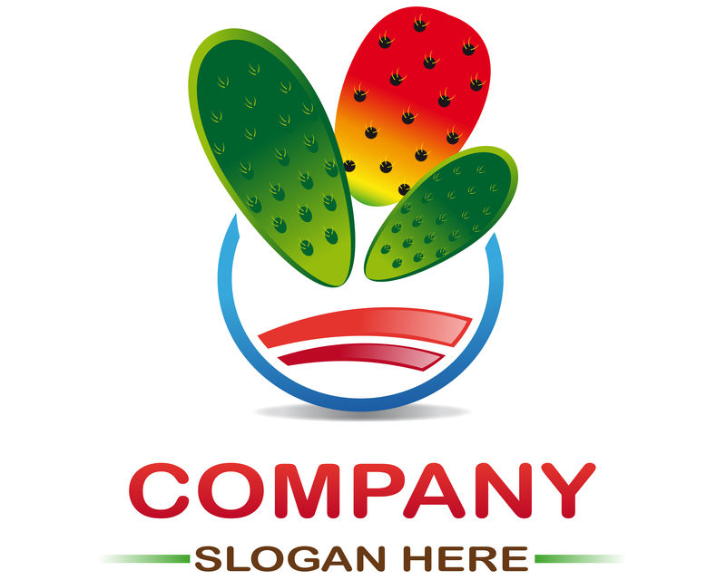 矢量有机食品标签