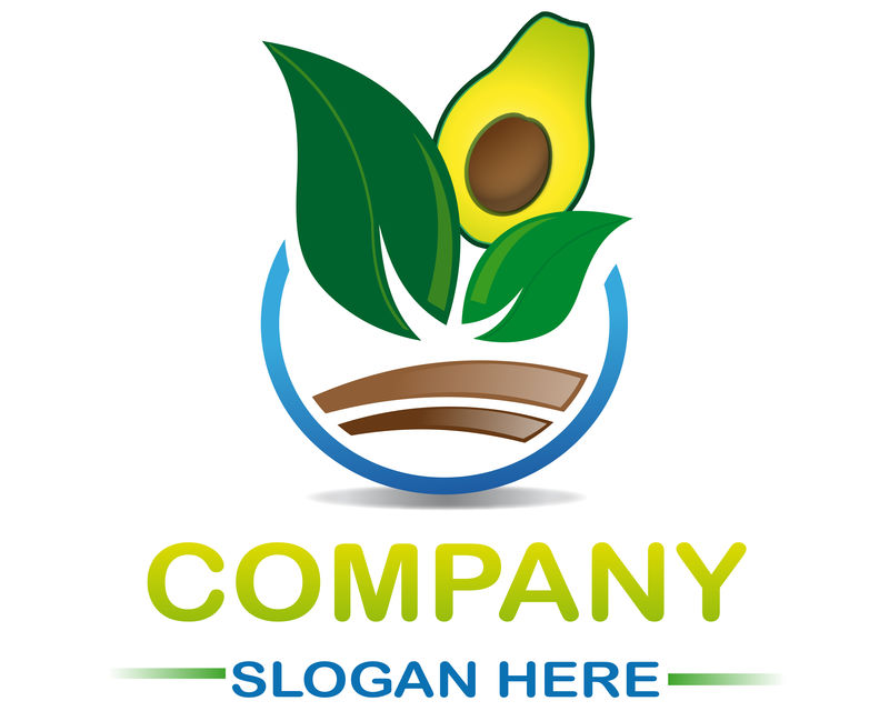 矢量有机食品标签