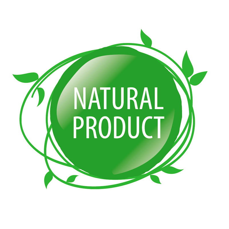 有机食品圆形矢量标识