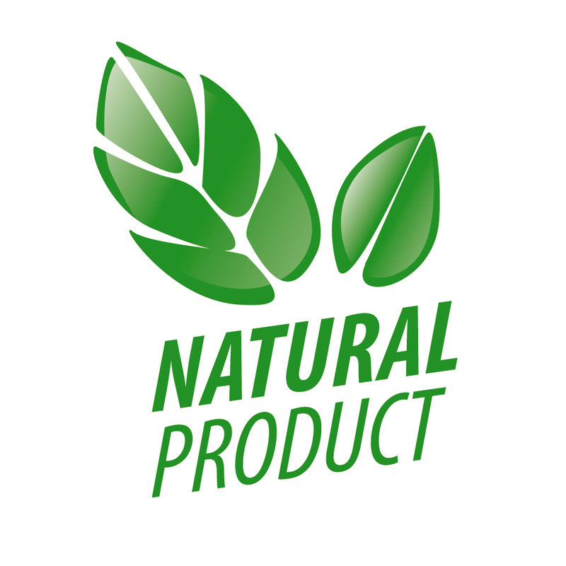 抽象矢量标识绿叶