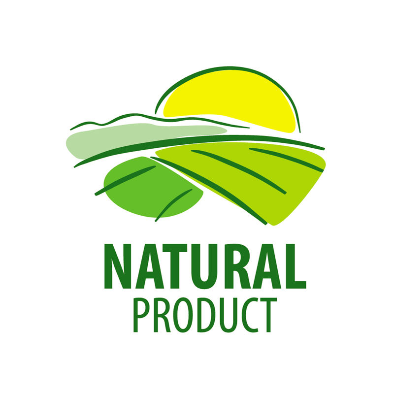 矢量标识农场景观