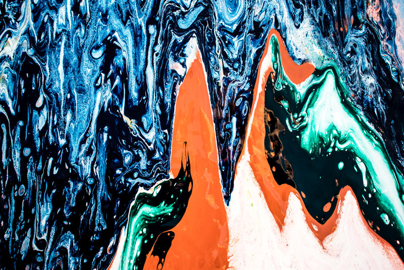 蓝色大理石背景