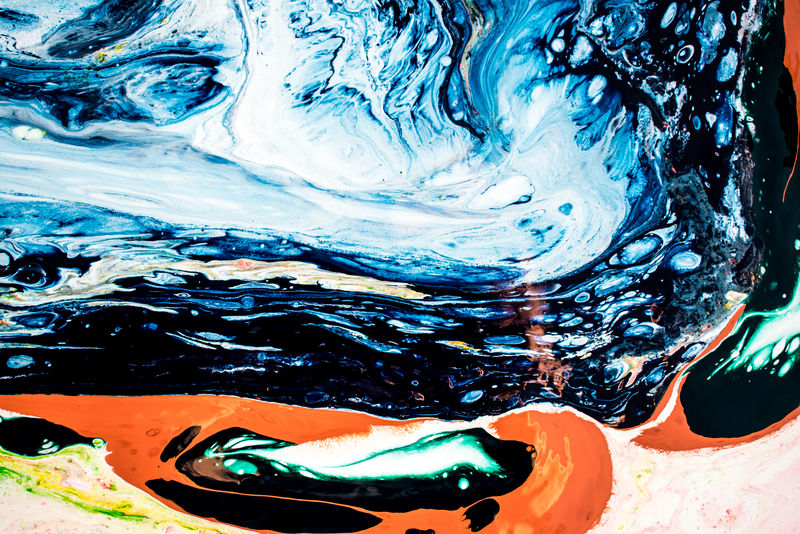 蓝色大理石背景