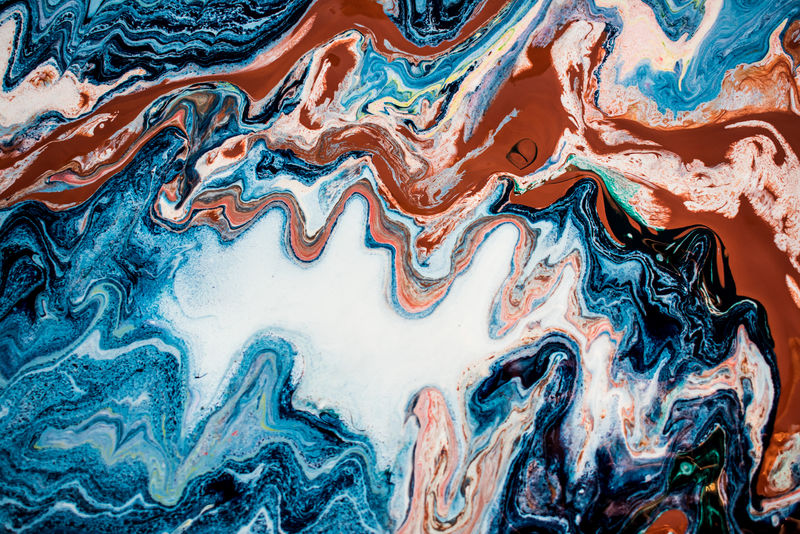 蓝色大理石背景