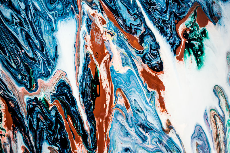 蓝色大理石背景