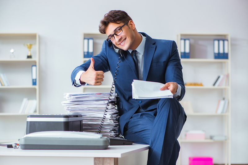 商人用复印机复印