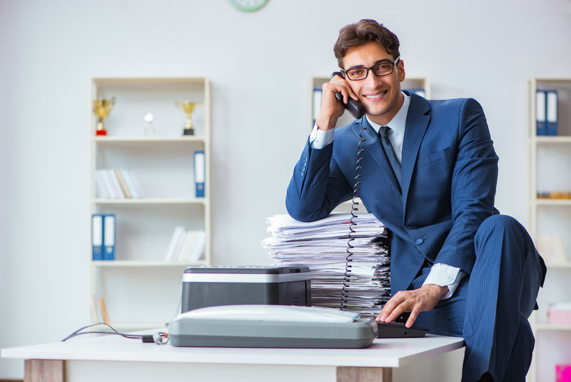 商人用复印机复印