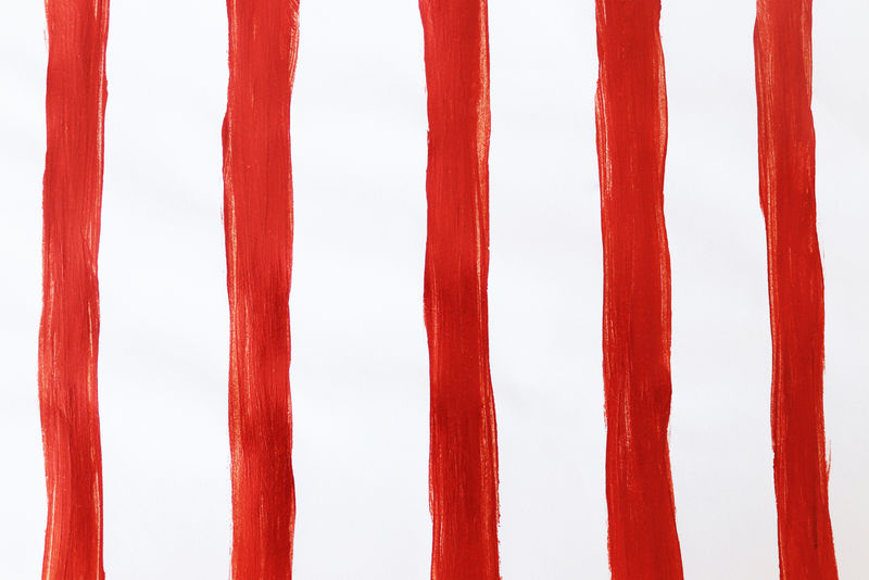 矢量水彩红色垂直条纹背景