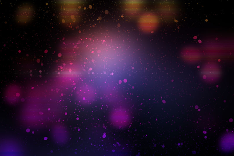 明亮的星云抽象背景