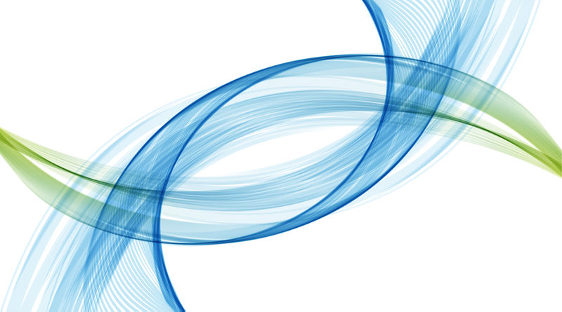 带有波浪和线条的抽象背景