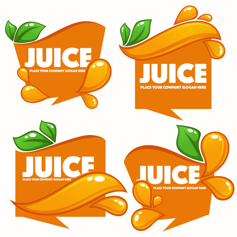 亮光贴纸、徽章和禁令的矢量收集