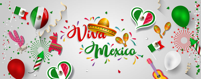 矢量墨西哥节日海报