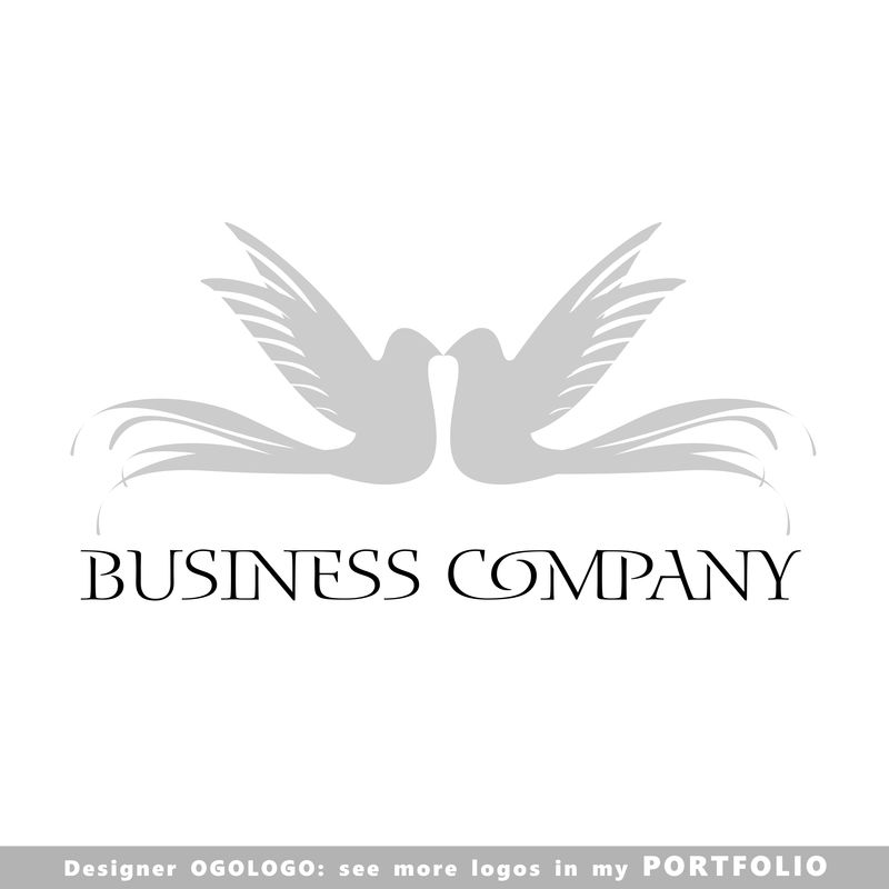 矢量不同的企业徽标