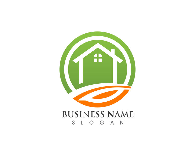 简单家庭标志模板