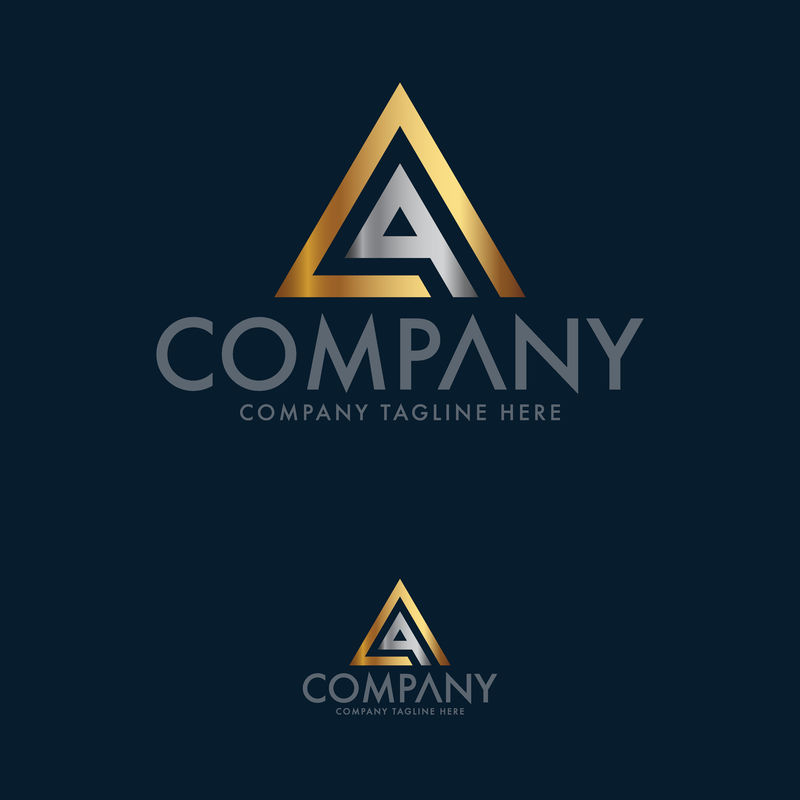 创意字母A标志模板