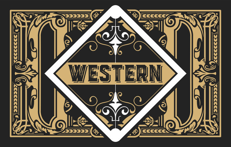 旧框架的复古标签。矢量分层