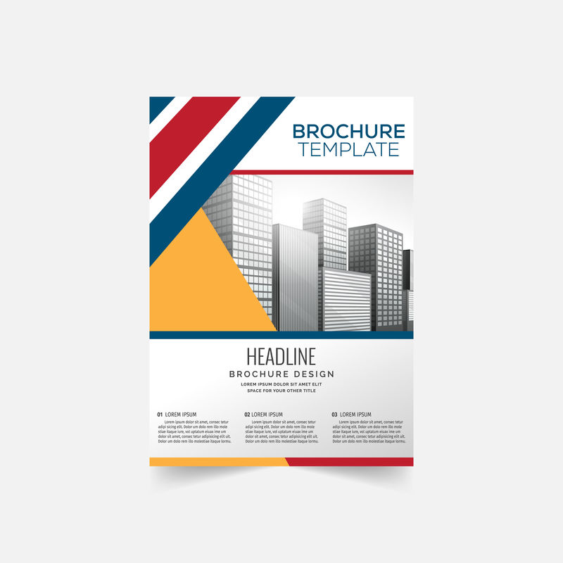 商业手册-门厅设计-封面和杂志-年度报告矢量图