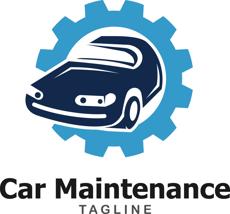 汽车维修符号-矢量图