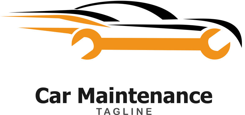 汽车服务标志设计矢量图