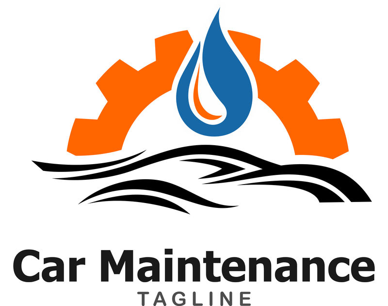 矢量汽车维修标志