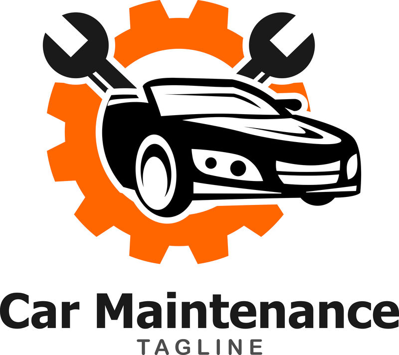 汽车维修标志模板