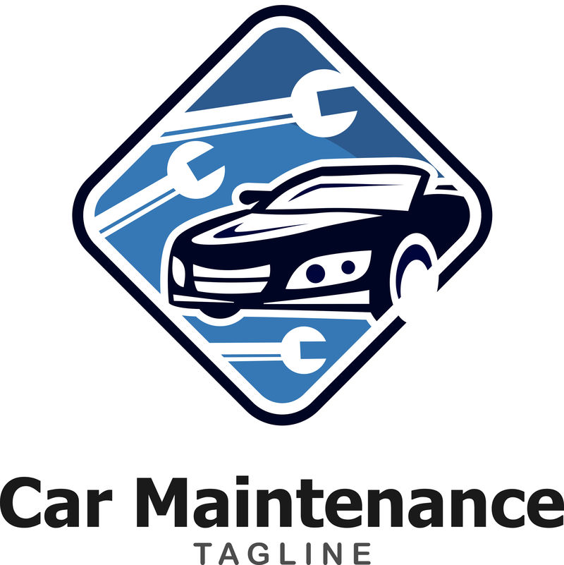 矢量汽车维修标志