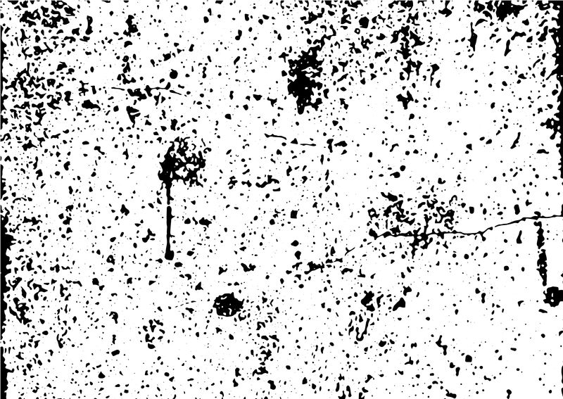 黑白杂色背景-抽象单色矢量纹理-墨水污渍、灰尘、线条、碎片的图案