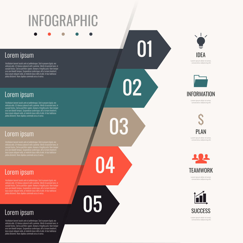 信息图形设计模板