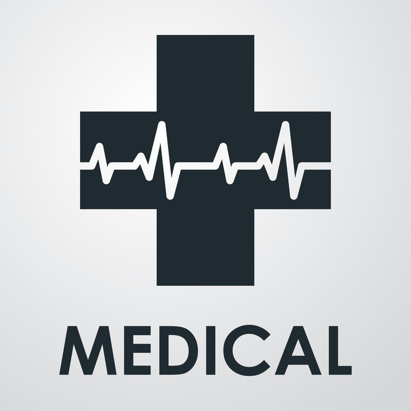 矢量医疗医学概念