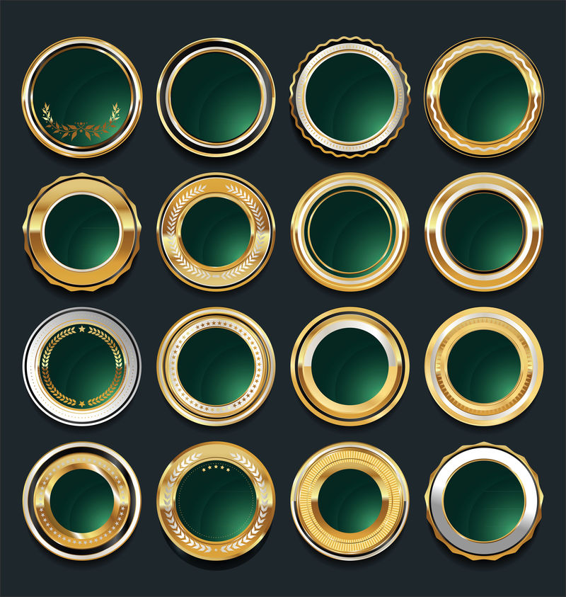 金银金属徽章优质收藏