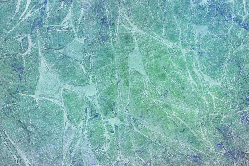 蓝色水彩折纸背景