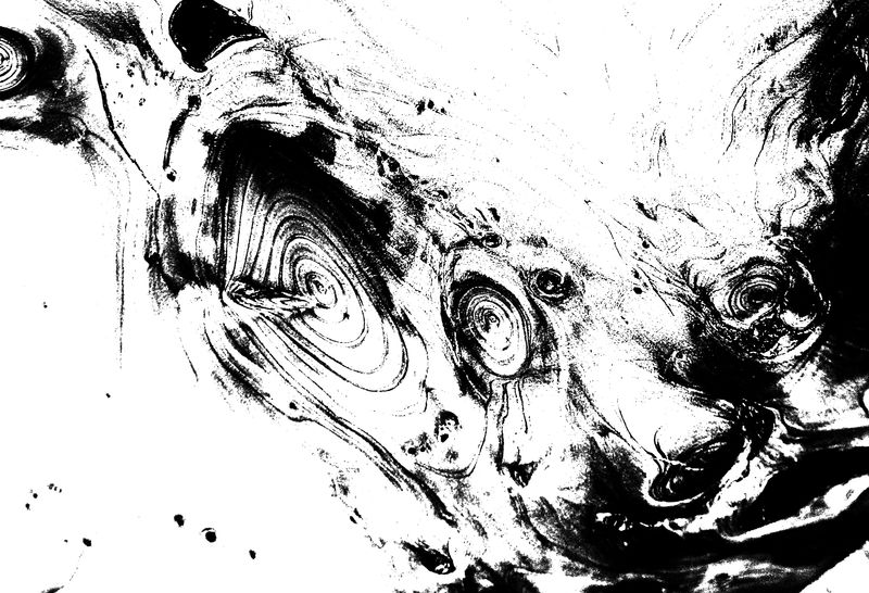 黑白木材纹理背景