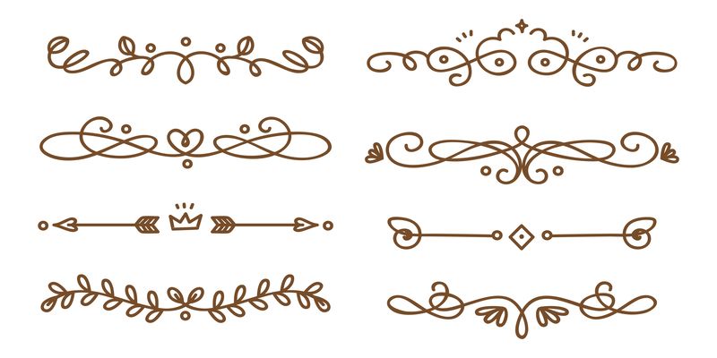 一套漩涡装饰隔断-可作为婚礼设计元素