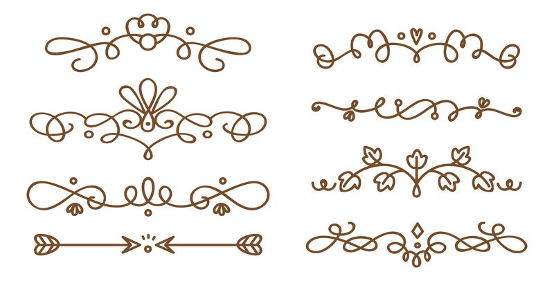 一套漩涡装饰隔断-可作为婚礼设计元素