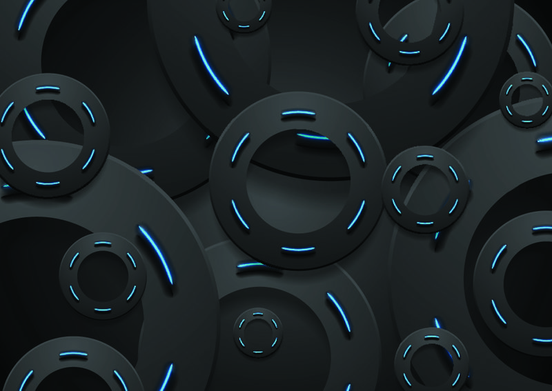 矢量抽象发光背景