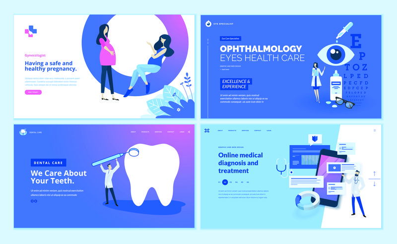 矢量平面概念图