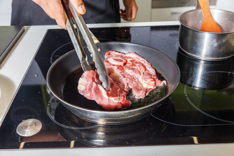 烹调肉类概念